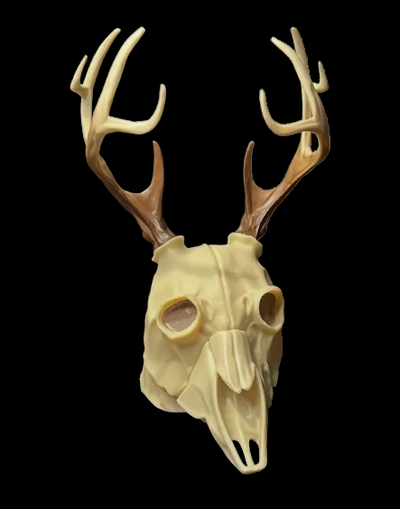Deer Skull Hitch Ball Cover