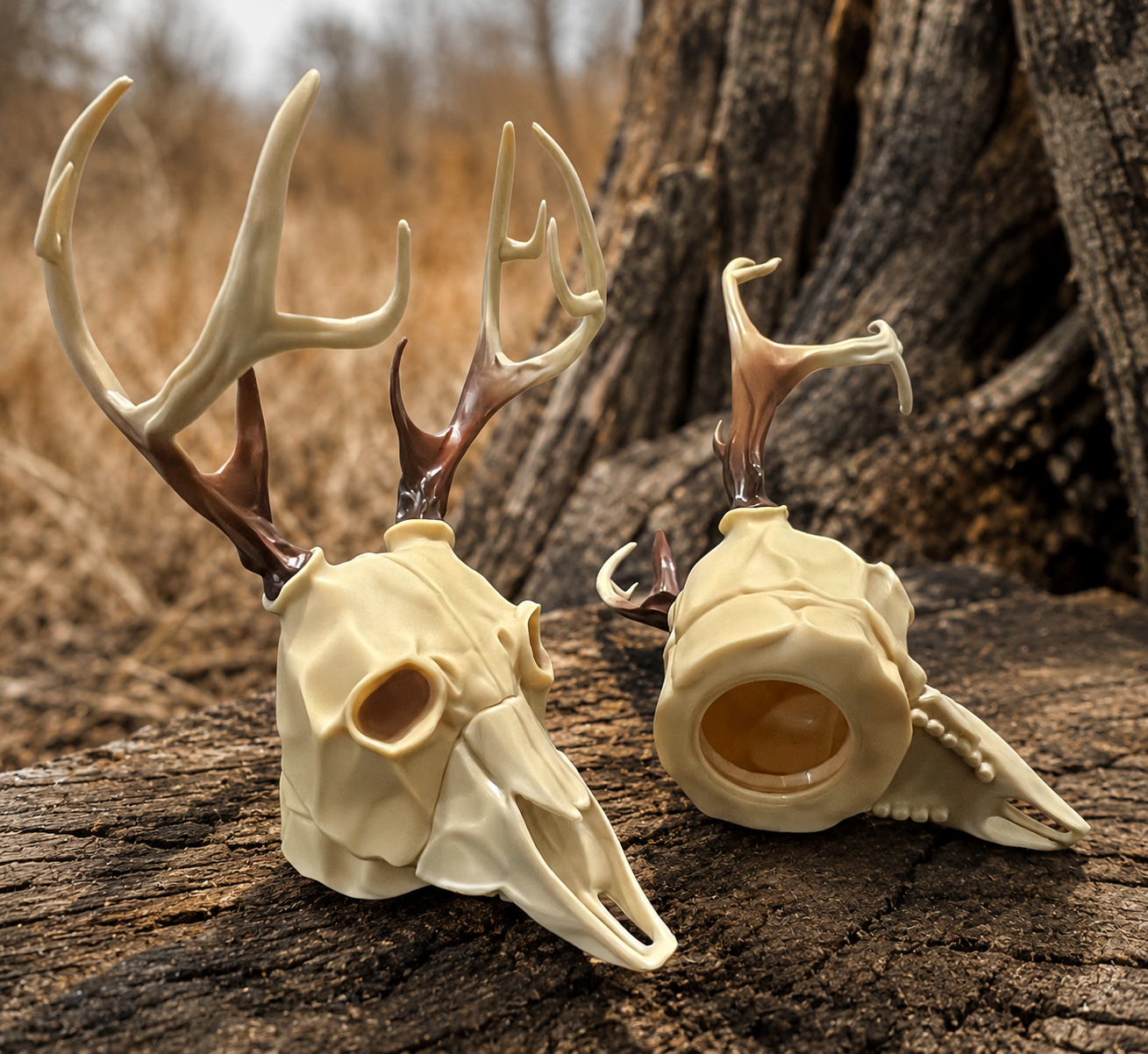 Deer Skull Hitch Ball Cover