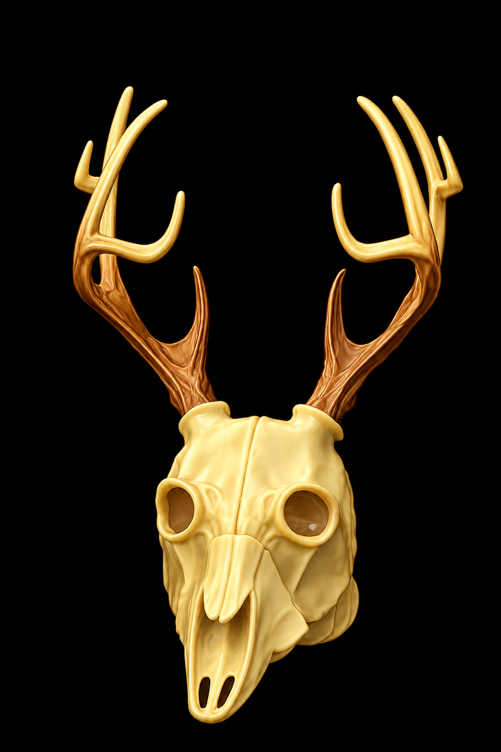 Deer Skull Hitch Ball Cover