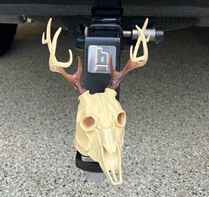 Deer Skull Hitch Ball Cover